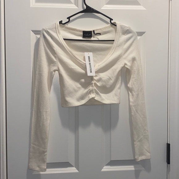 Urban Outfitters Tops - CREAM CROP TOP